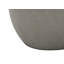 Éclairage, lampe de table, béton gris, abat-jour ivoire / crème, contemporain