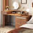 Makeup Vanity with Light mirror,4 drawers,Power Outlet