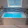 60" x 30" Whirlpool Heated Rectangular Alcove Acrylic Bathtub with Chrome/Matte Black Drain and Overflow