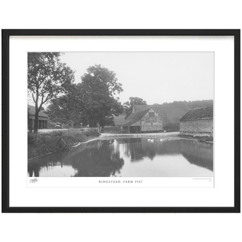 Ringstead, Farm 1927 by Francis Frith - Single Picture Frame Print, 28cm H x 36cm W x 2.3cm D