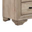 Table de chevet contemporaine en mélamine avec stratifié 1 pièce