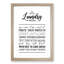 Laundry Rules - Framed Print-62810751-62810754