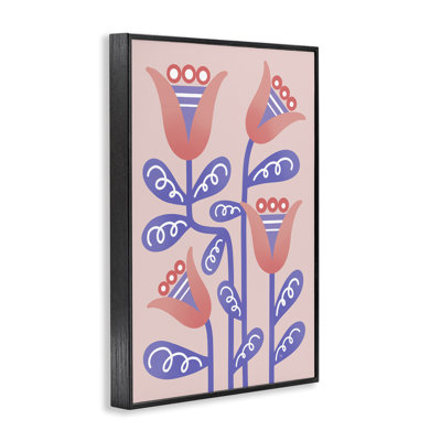 Tulipe à fleurs rose, art giclée par Martina Pavlova