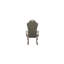 Chaise avec accoudoirs en cuir synthétique Dresde Dresde (ensemble de 2)