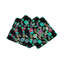 Serviettes de cocktail en satin de coton Emeralds Jewel Box-122066513