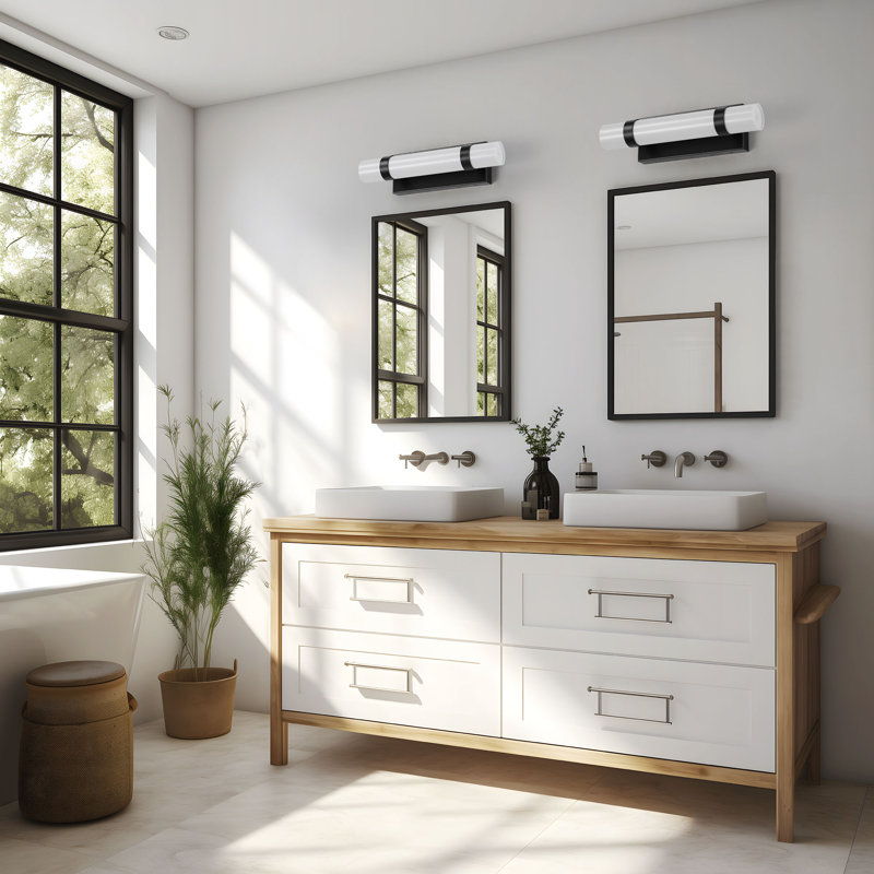Appliques murales modernes, Noir mat