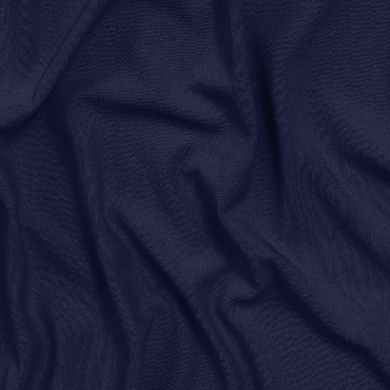 Chemin de table rectangulaire en polyester, 90 po x 24 po, Bleu marine