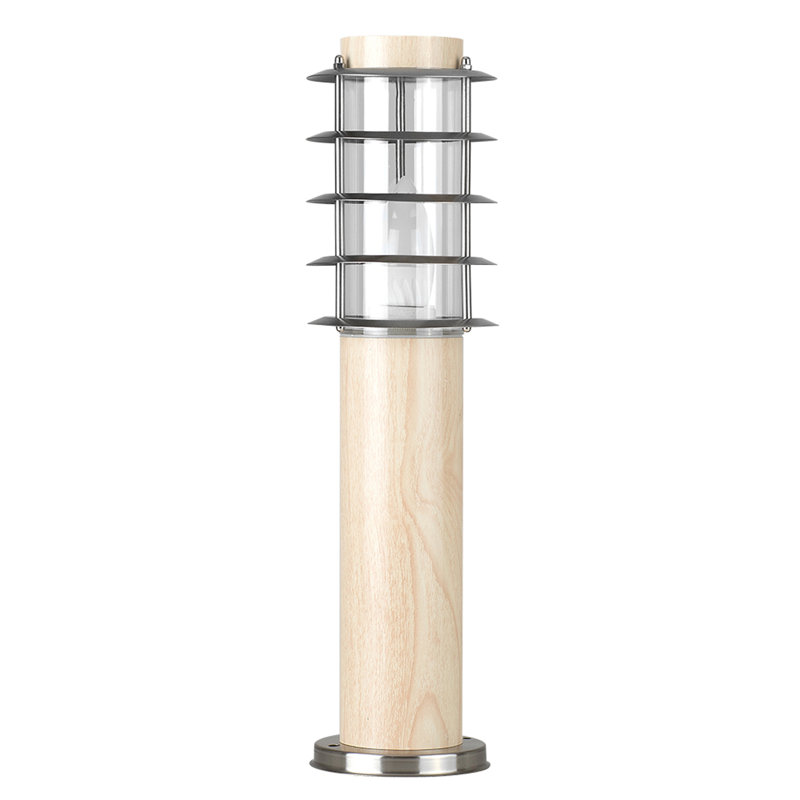 Melani Bollards, 45cm H x 11.5cm W x 11.5cm D, Silver