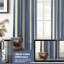 Rideaux semi-transparents en lin avec motif à rayures Chris-601561383-601561381