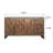 Accent Cabinet Farmhouse Style 4 Door Wooden Cabinet Sideboard Buffet Server Cabinet Storage Cabinet