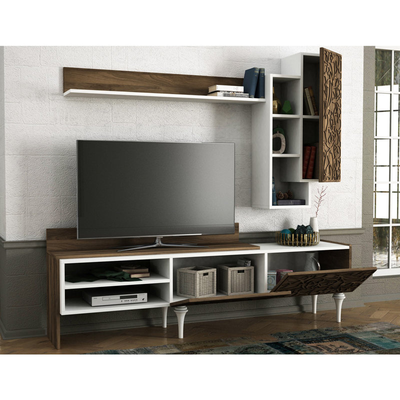 Roudebush Unfinished TV Stand for TVs up to 75"