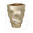 Karly 9" Juneau Smallgold Metal Vase-912168651-912168646