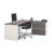 Aurea 2 Piece Computer Desk Office Set-466693750