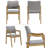 Harvard Wood Extendable Dining Set-1396578795-1396578788
