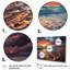«Sunset Beachside Horizon V», reproduction sur toile-803971054-803971049