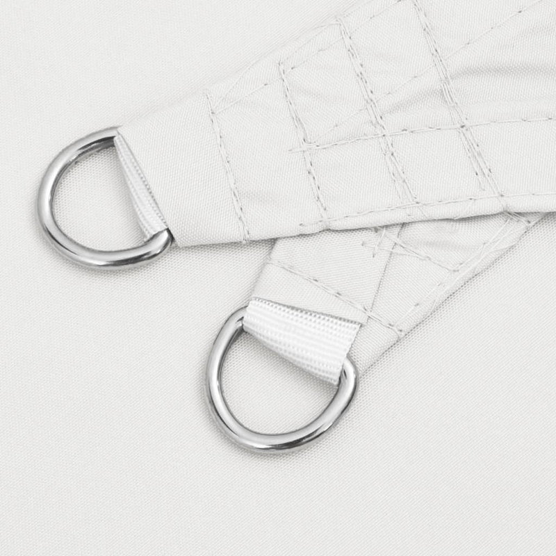 Carré en tissu Oxford Vidaxl, 9,84 pi. X 9,84 pi., Blanc
