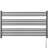 Amplia Straight Towel Rail Towel Warmer-55262698