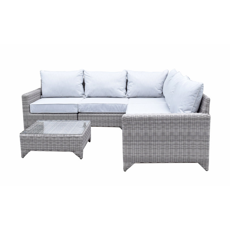 Fredericksen Sectional Sofa Set with Cushions