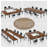 Mareme Rectangular Meeting Table-580841933