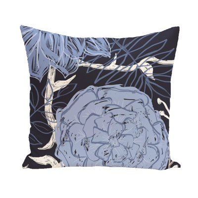 Flower Power Square Pillow Cover & Insert