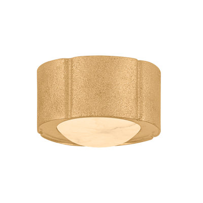 Teka 1 Light LED Flush Mount by Noz Nozawa for Corbett Lighting