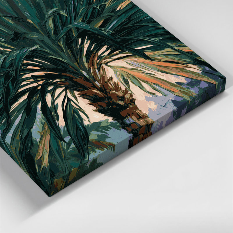 Art mural sur toile Botanical Traveller, H 12 po x l 12 po