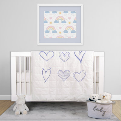 Isiaih 3 - Piece Crib Bedding Set