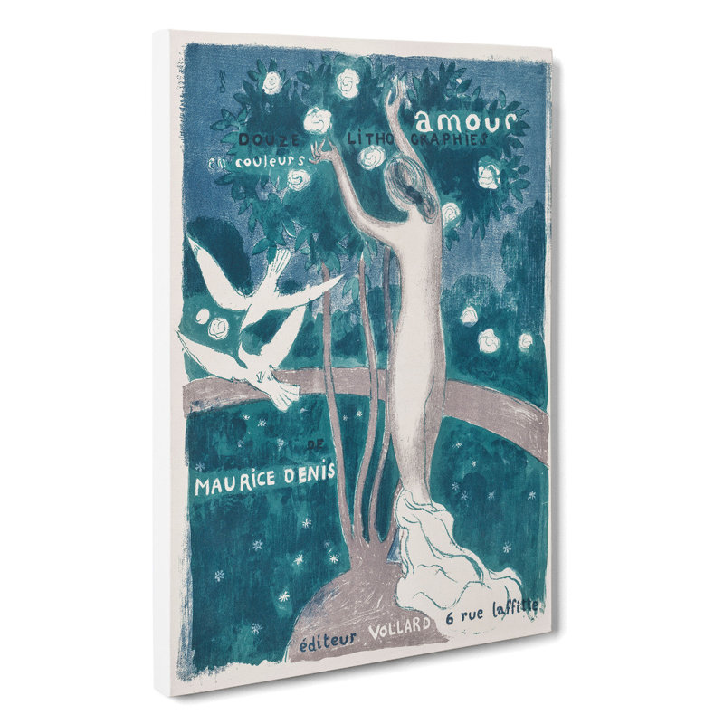 Love Cover by Maurice Denis - Wrapped Canvas, 91cm H x 60cm W x 3cm D