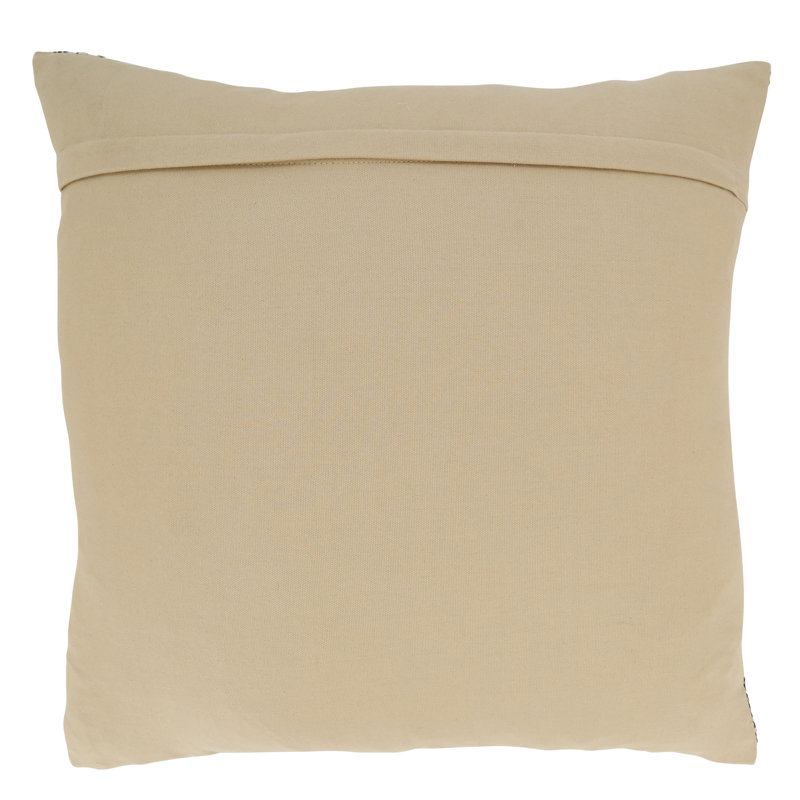 Josette Collection Striped Cotton Pillow Cover, 20"H x 20"W, Square