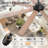  65 Inch Farmhouse Ceiling Fan With Lights & Remote Control, Quiet Reversible Dc Motor, Wooden Blades, Glass Lampshade - Ideal For Bedroom, Living Room, Dining Room