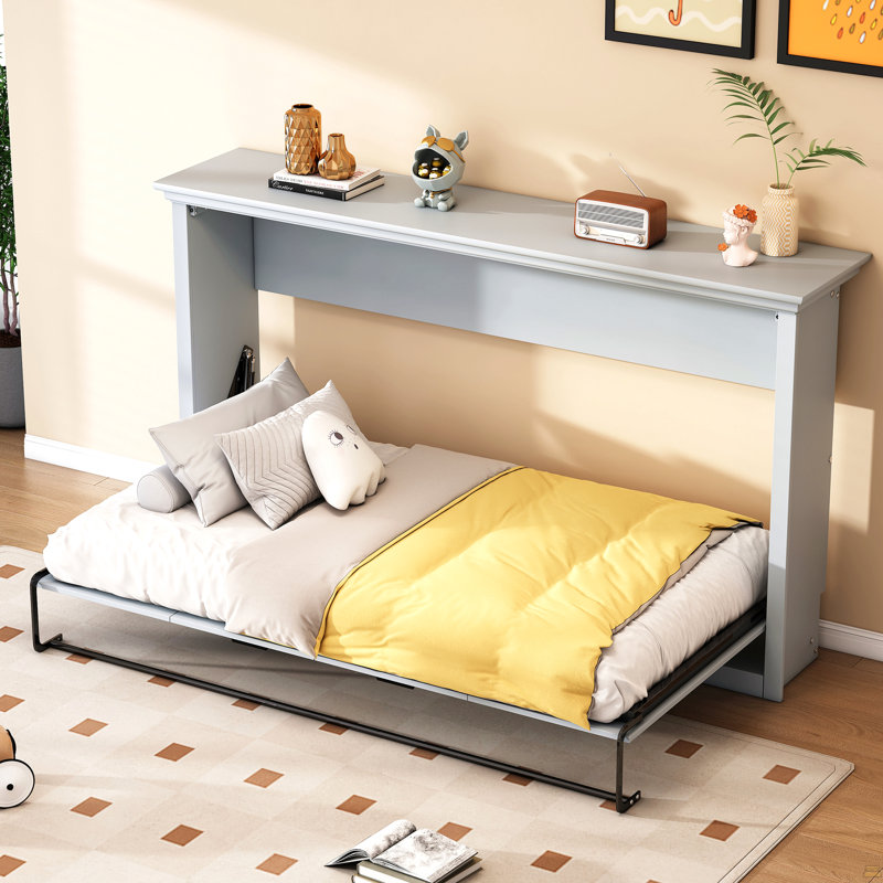 Lit escamotable simple, peut être plié dans une armoire