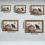Cadre mural vintage orné de chat fantôme d'Halloween – Cadre doré décoratif pour œuvres d'art.-2032812521