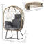 Wicker Outdoor Lounge Chair-2061373991