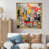 Gold Single Picture Framed