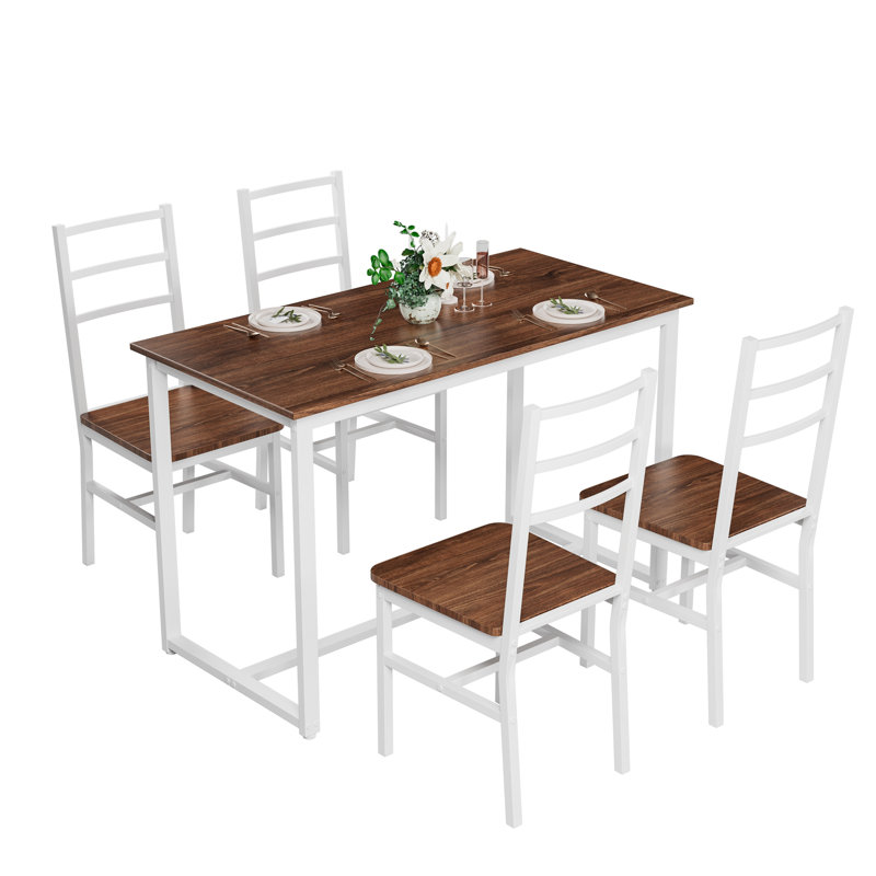 Ensemble de chaises de table en bois
