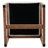 Morawa Upholstered Farmhouse Dining Chairs Solid Wood Back Side Chairs-1636590502