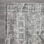 Tapis oriental gris en polypropylène tissé à la main Ragheb-2081186585