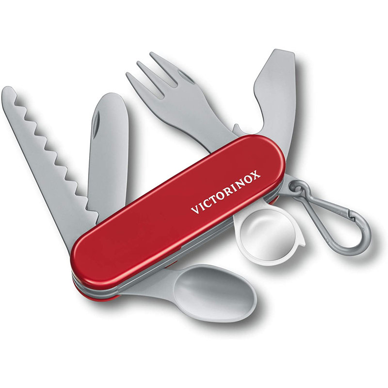 Theo Klein 2639 Kids Childrens Toy Victorinox Plastic Swiss Army Knife, Red