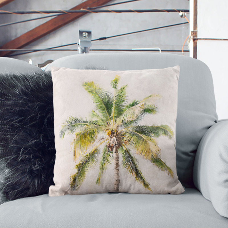 Square Throw Cushion, Black, 40cm H x 40cm W x 15cm D