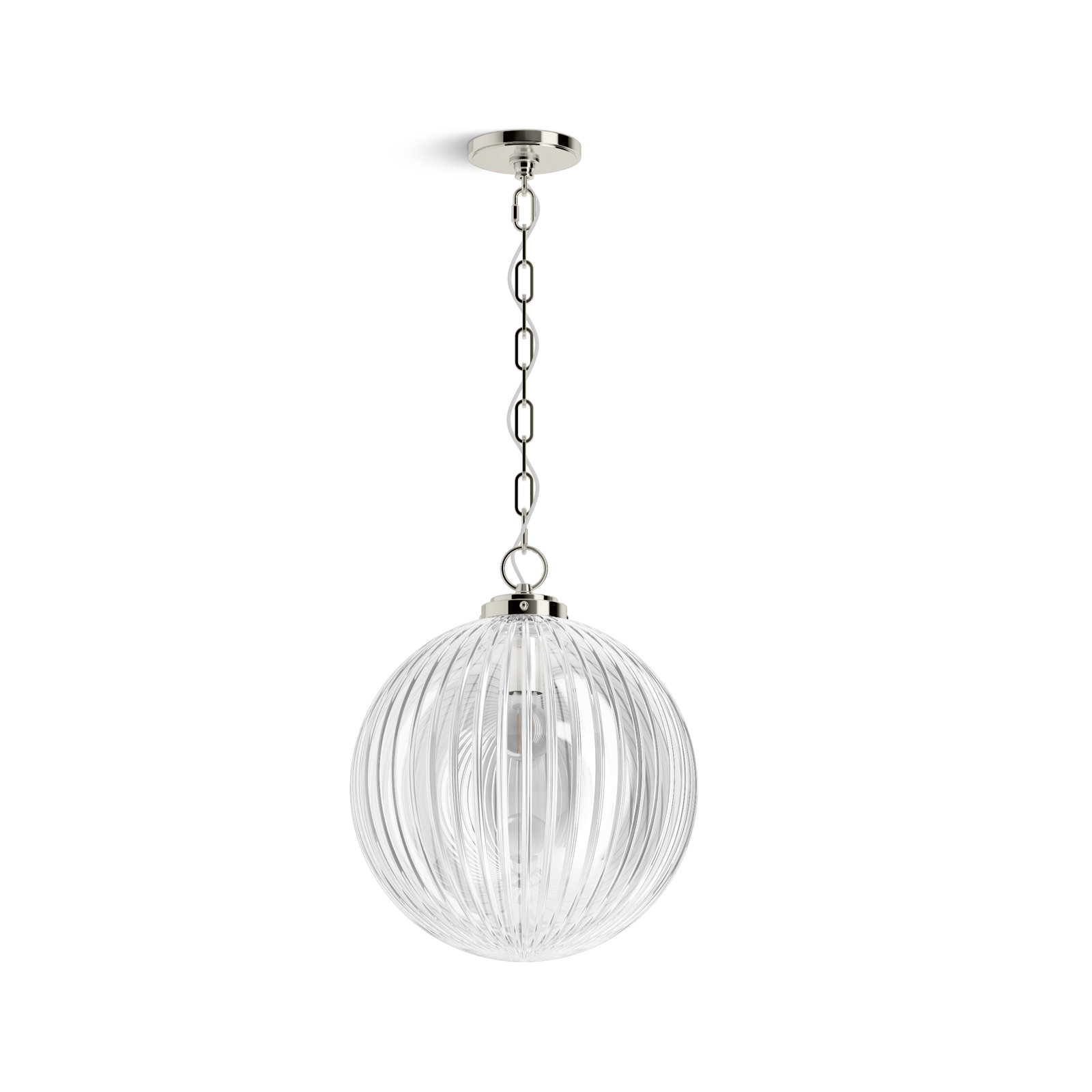 Embra By Studio McGee 14 in. Pendant, Polished Nickel