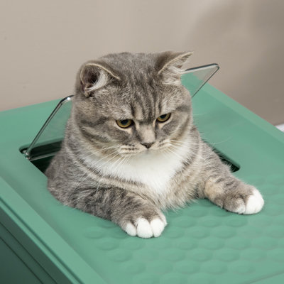 Enclosed Cat Litter Vessel - , Spacious, Box Big Space, Double-door Design