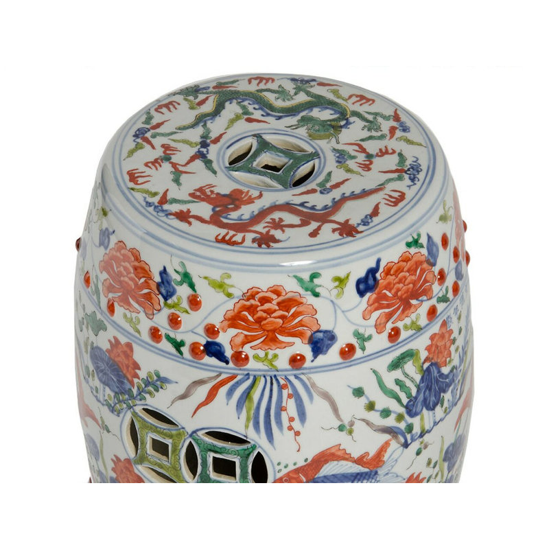 Koi Garden Stool