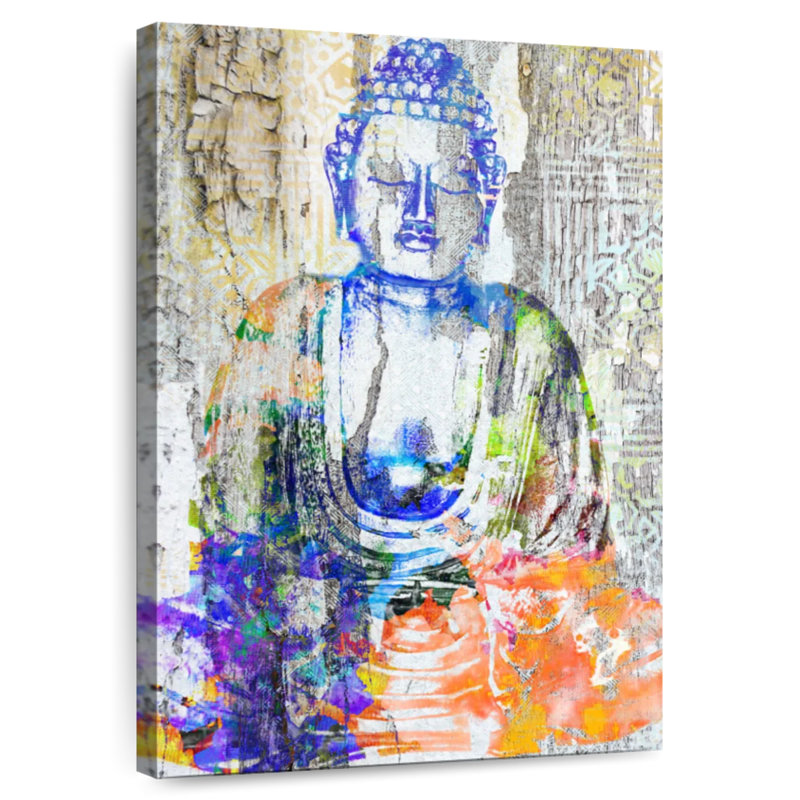 Leisha Buddha I, 30" H x 20" W