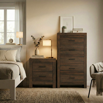 Bedroom Set With Nightstand And Chest