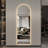 65" X 21" LED Symmetrical Arch Design Full Length Shatterproof Wall Mirror, 3-Color Dimmable Lighting