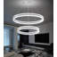 2-ring Modern Led Chandelier Gold-130133996