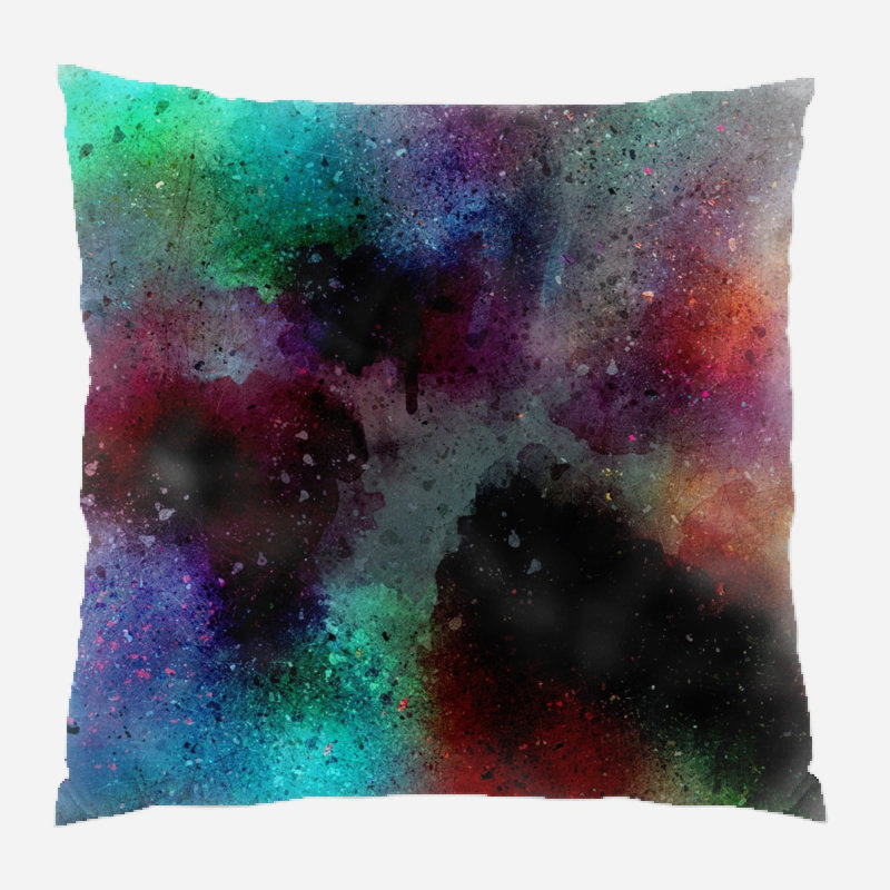 Coussin décoratif Nagy, Microsuède, Intérieur