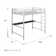Furse Metal Loft Bed with Built-in-Desk by Isabelle & Max™