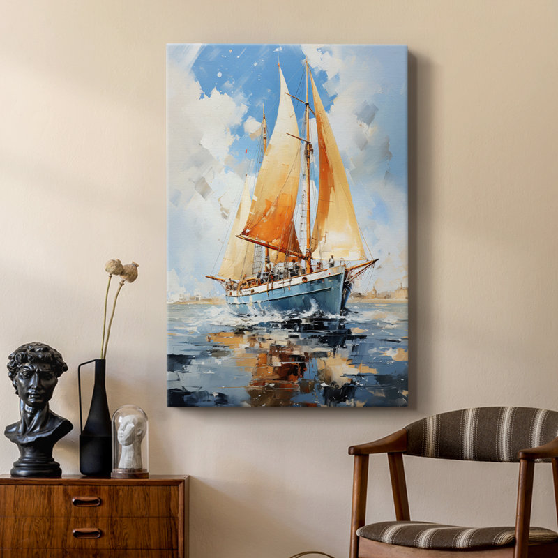 NAUTICAL Series CECXLIX - Cavas de galerie sur mesure, H 27 po x l 18 po