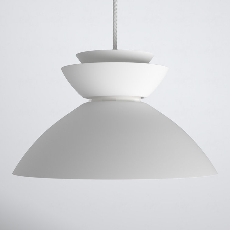 Hannes 1-Light Dimmable Dome Pendant